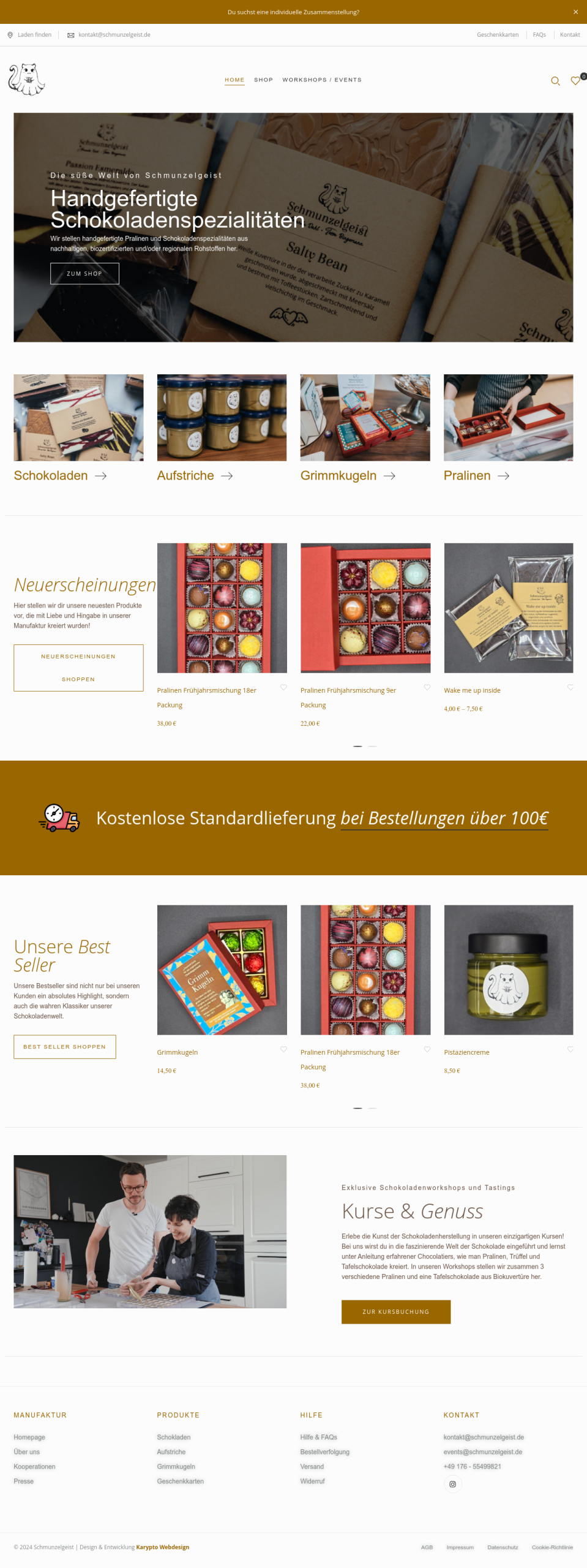 Schmunzelgeist Online-Shop
